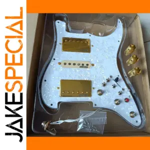 Prewired HSH Strat Pickguard with Alnico V Pickups