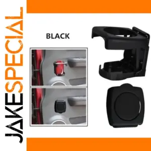 Black Multifunctional Car Drink Holder