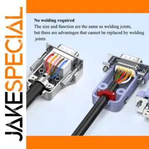 Industrial Mini DB9 Connector for RS232