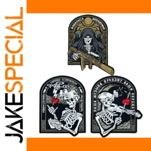 3D PVC Tactical Patch for Jackets and Vests