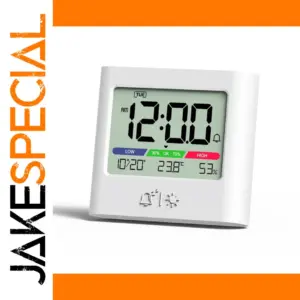 Digital Alarm Clock with Temperature and Humidity