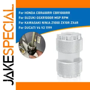 Silver Motorcycle Shock Wrench for Honda & Kawasaki