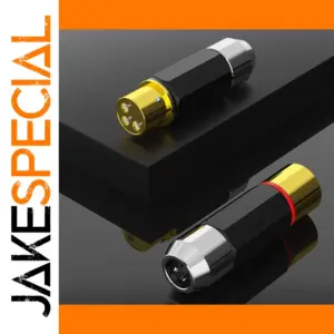 High-Performance 99.998% Copper XLR Connectors