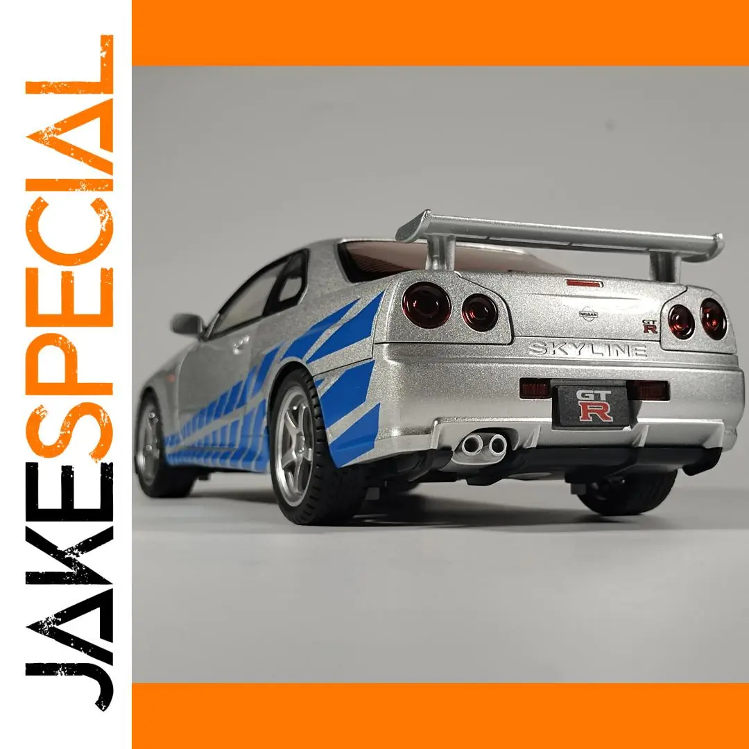 1:18 Nissan GTR R34 Skyline Diecast Model 1 1:18 Nissan GTR R34 Skyline Diecast Model