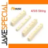 Ivory Bass Nut Set for 4-6 String Guitars