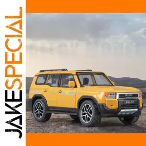 Yellow Toyota PRADO Land Cruiser 1:24 Diecast Model
