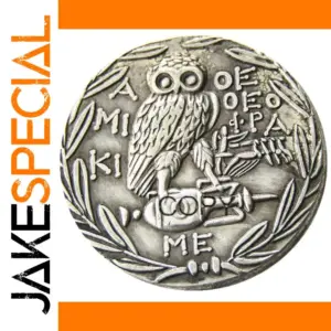 Ancient Greek Owl Coin Replica (42mm)