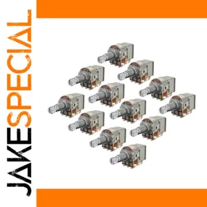 12-Piece Push Pull Guitar Potentiometer Set