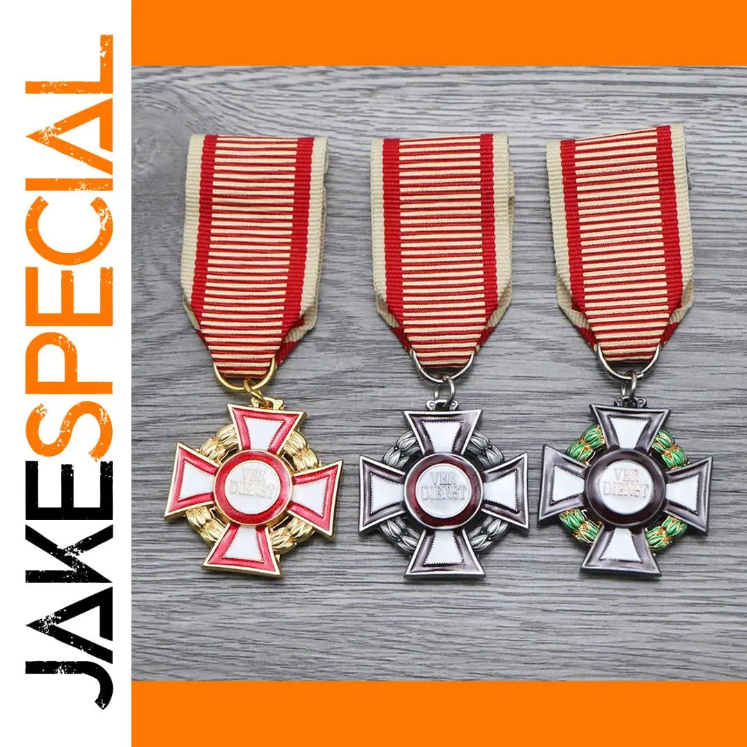 Austrian Decoration Replica Medal with Ribbon 1 Austrian Decoration Replica Medal with Ribbon
