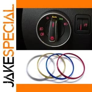 Volkswagen Aluminum Headlight Switch Trim Ring
