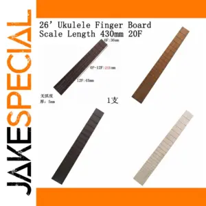 26-Inch Ukulele Fingerboard for Repair