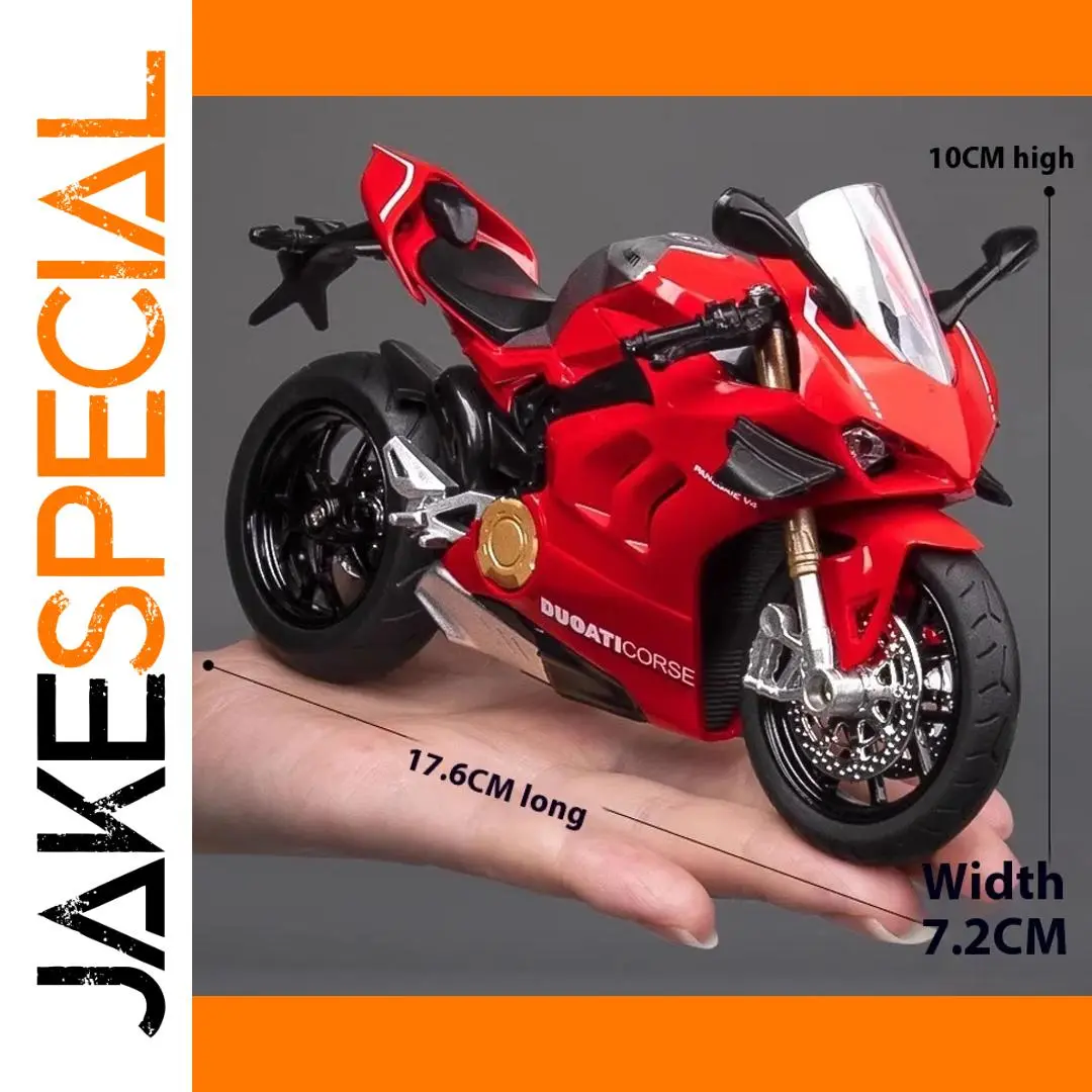 Ducati Panigale V4S Diecast Model 1:12 Scale 1 Ducati Panigale V4S Diecast Model 1:12 Scale