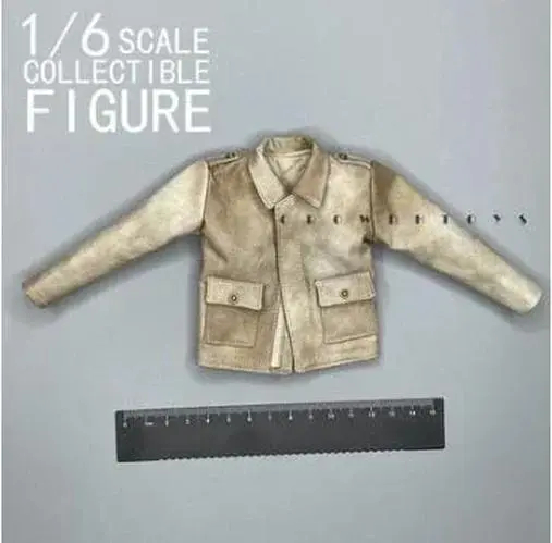 1/6 Scale PU Zipper Coat for Figures 10 1/6 Scale PU Zipper Coat for Figures - Image 10