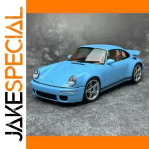 1:18 Scale Blue Sports Car Diecast Model