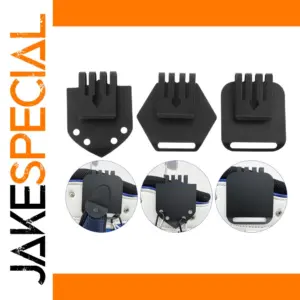 Black Steel Golf Bag Landing Pad in Three Sizes