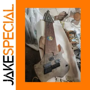 18-String Electric Bass Guitar with Mahogany Body