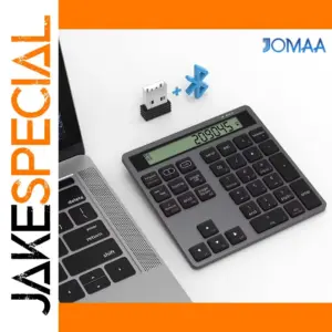 Wireless Numeric Keypad 34-Key Bluetooth 5.0