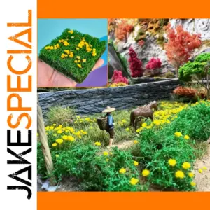 Realistic Artificial Shrub Cluster for Dioramas