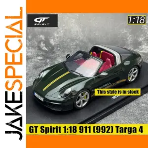 Porsche 911 (992) Targa 4 1:18 Scale Replica