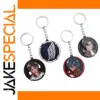 Attack on Titan Enamel Keychain - 4.8cm Diameter