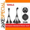 16A European Power Cord Splitter, 0.3m