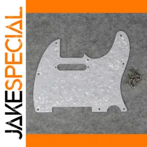 White Pearl Pickguard for Telecaster