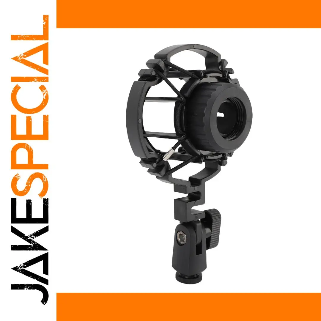 Black Shock Mount for Microphones C2000 to C414 1 Black Shock Mount for Microphones C2000 to C414