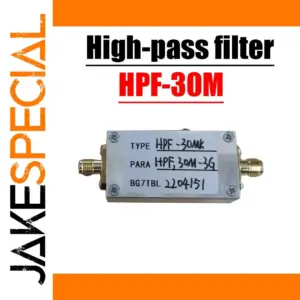 30 MHz to 3 GHz High-Pass RF Filter