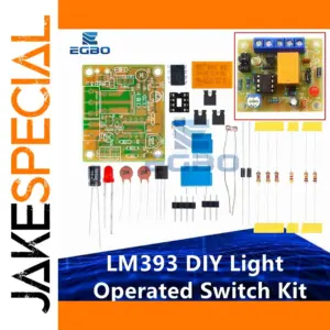 LM393 Light Operated Switch Kit for DIY Projects