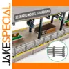 Miniature Metal Guardrail for Dioramas & Models