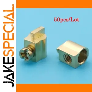 50-Pack Copper Terminal Connectors for Circuits