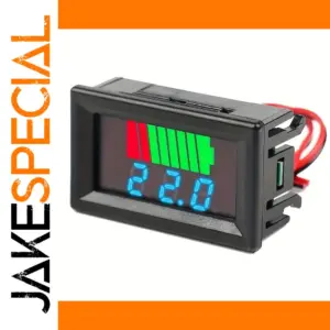 Digital Battery Voltage Indicator for 12V-60V