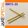 Gold Colored RM75-2S Test Receptacle for Precision