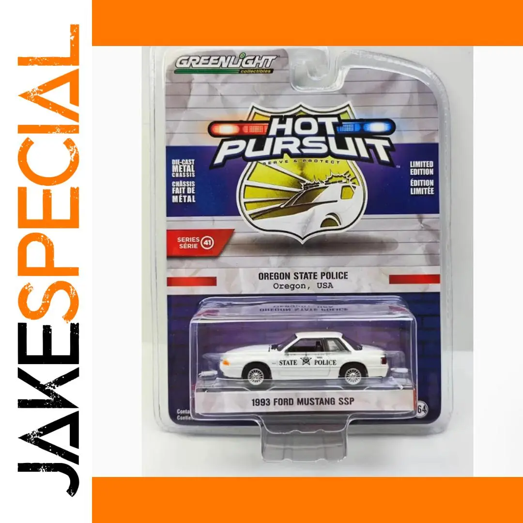 1993 Mustang SSP Diecast Model 1:64 Scale 1 1993 Mustang SSP Diecast Model 1:64 Scale