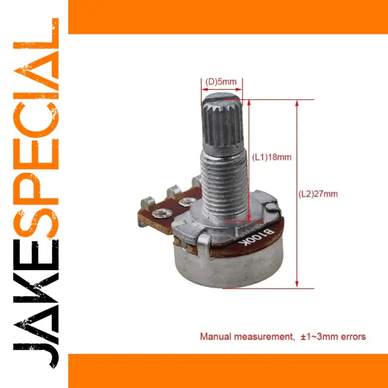 Upgrade Your Guitar with the Dual Stereo Potentiometers 1 5e3b29d9c3bf40dca523f850 product image