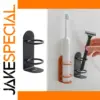 Wall-Mounted Toothbrush Holder in Black, White, Orange