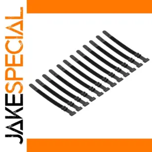 150mm Black Motorcycle Zip Tie Set