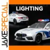 1/24 Police Car Model with Lights and Sounds