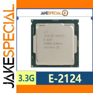 Intel Xeon E-2124 4-Core 3.30GHz Processor