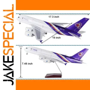 Airbus A380 47cm Scale Model with LED Option