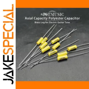 Yellow Polyester Capacitors for Guitars 20-Pack