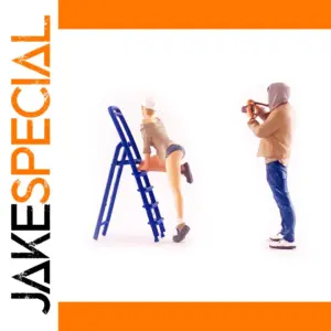 Casual Photo Shoot Miniature Figurine Set