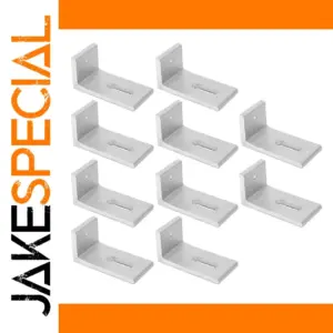 Roof Solar Mounting L-Foot Brackets Set of 10