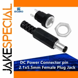 10-Pack DC Power Connectors for Electronics