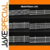Evemodel 1m Miniature Fence Wall Set for Scales 1:76-1:100