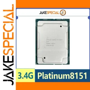 Used Intel Xeon Platinum 8151 CPU 3.4GHz 12-Core