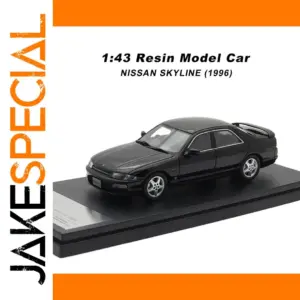 Black Nissan Skyline 1996 Model Collectible