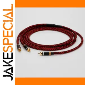 Premium RCA to Dual RCA Audio Cable 2m