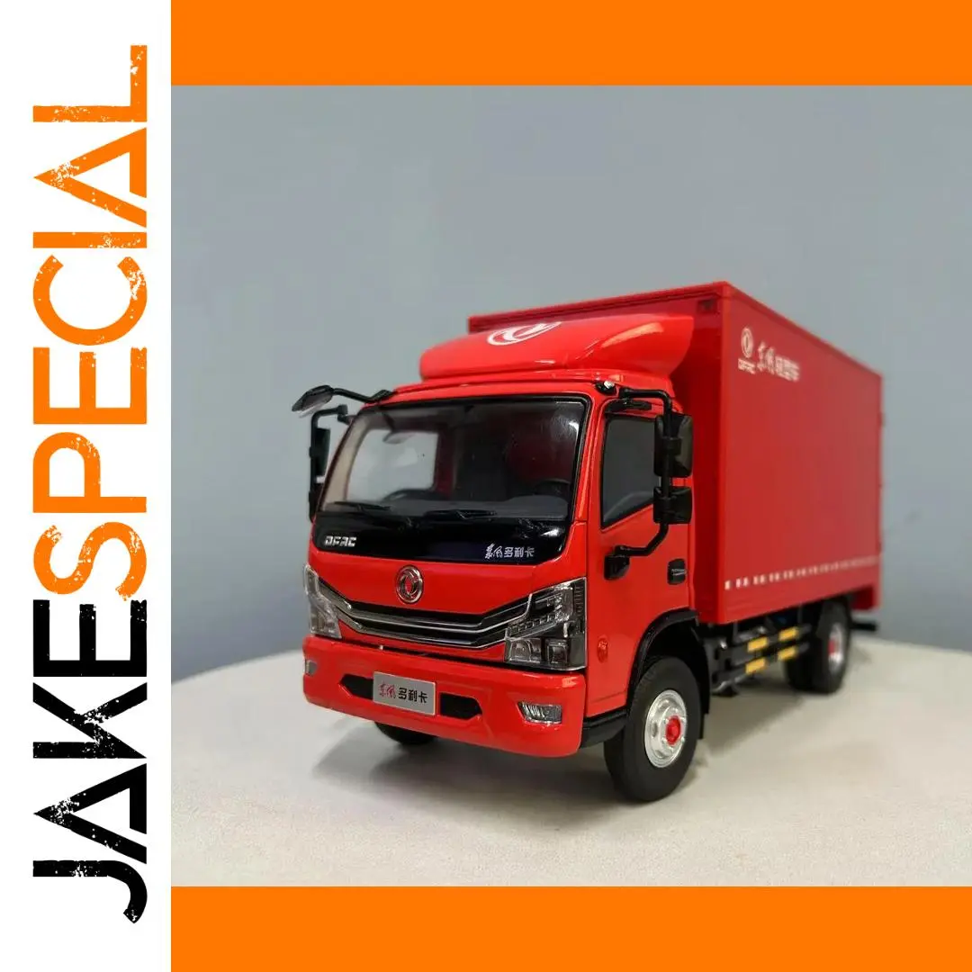 Defective 1:24 Red Dongfeng Dolica Truck Model 1 Defective 1:24 Red Dongfeng Dolica Truck Model