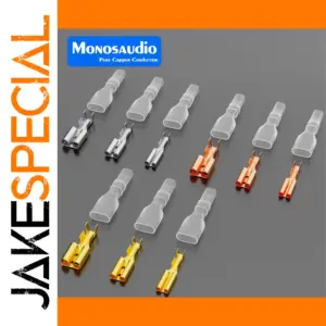 Premium Spade Connector Set for Electrical Wiring